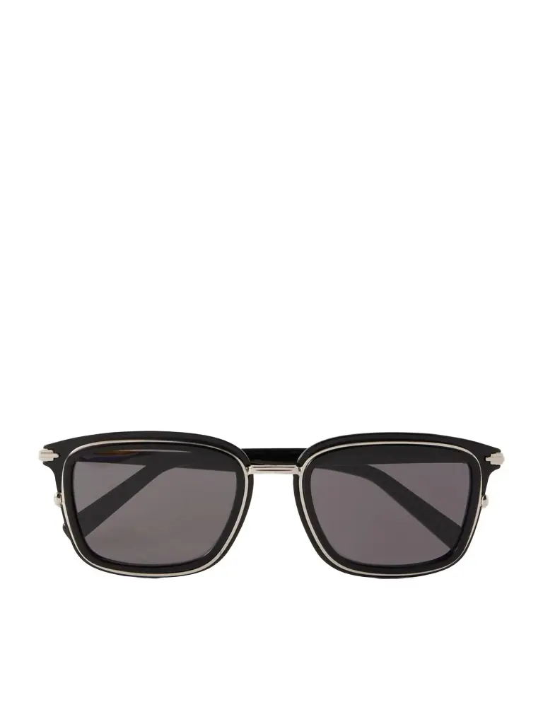 DIOR Eyewear DiorBlackSuit S18U Square Acetate Sunglasses - Men