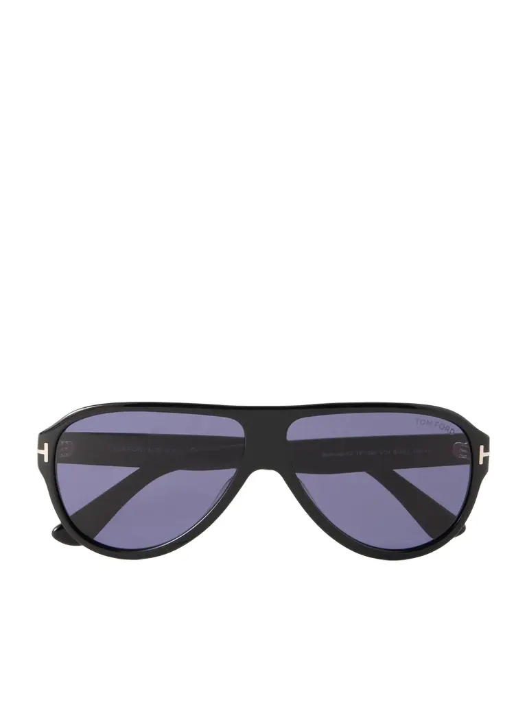 Tom Ford Samuele Aviator-style Acetate Sunglasses