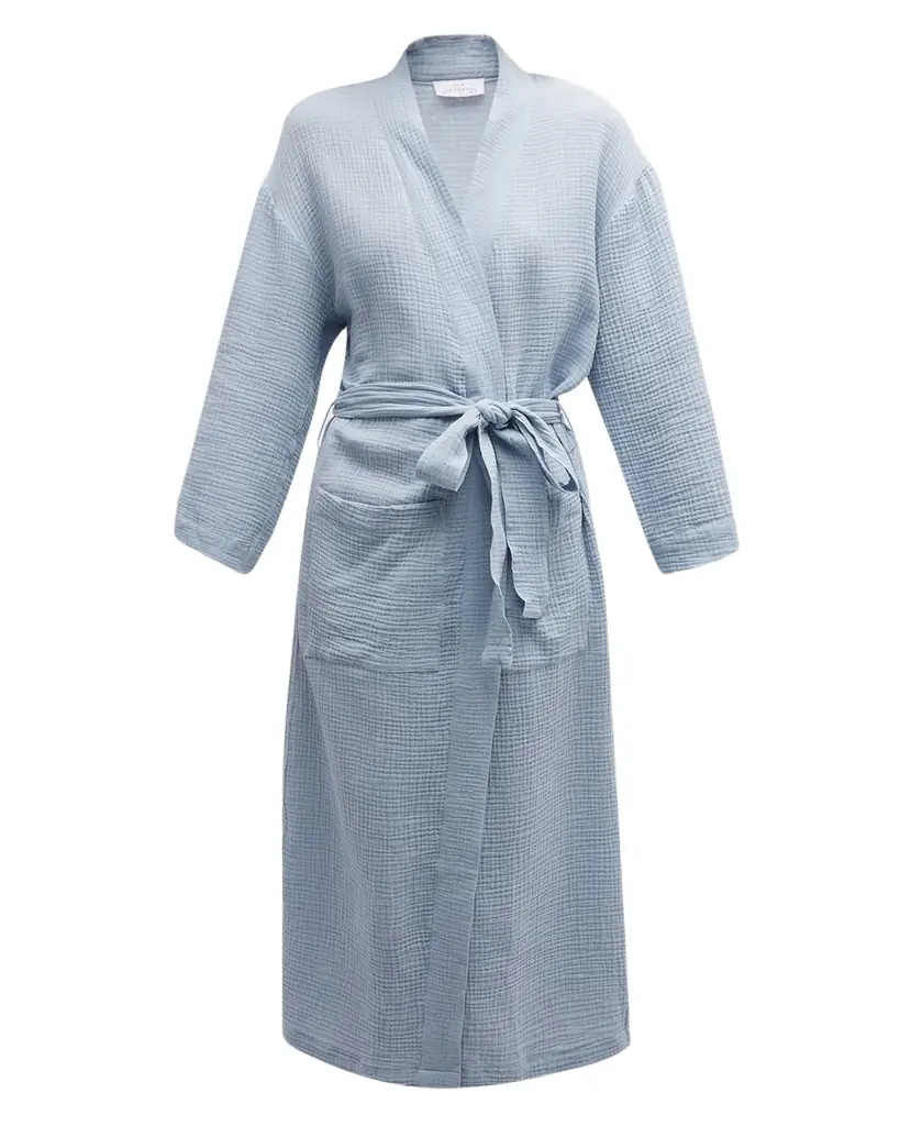 Pour Les Femmes Angel Long Gauze Robe