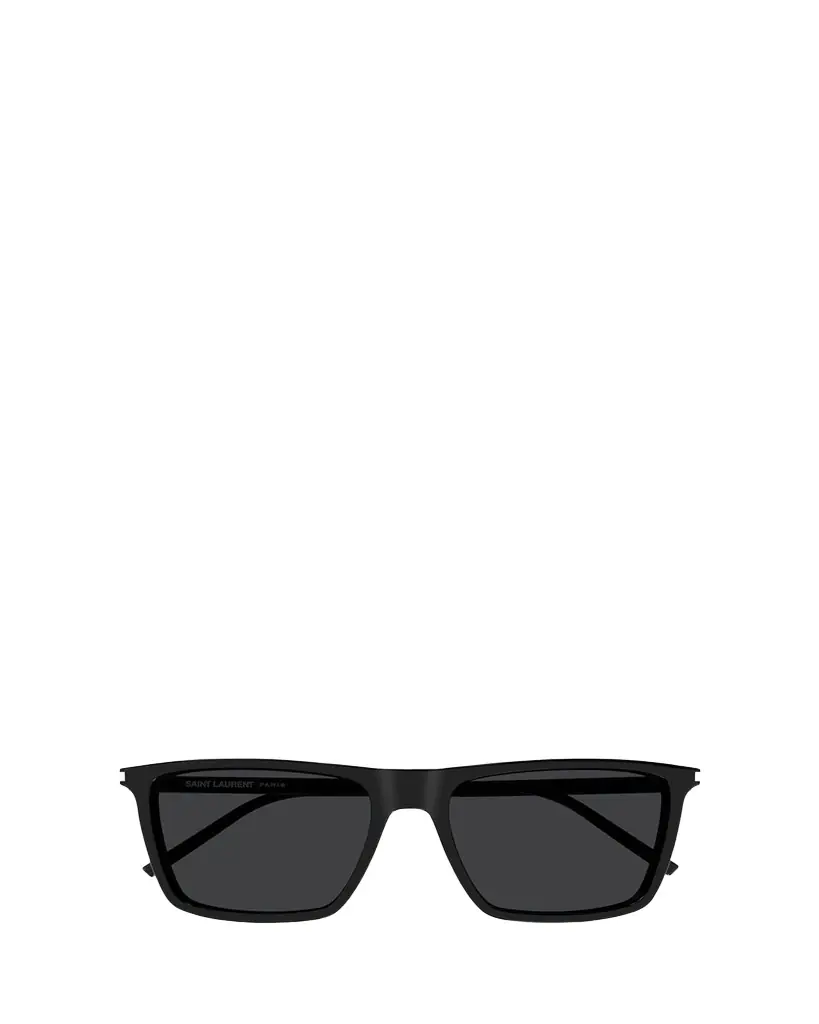 Saint Laurent Men's SL 668 Acetate Rectangle Sunglasses