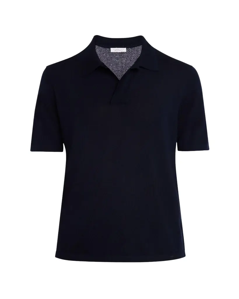 Gabriela Hearst Men's Stendhal Cashmere Knit Polo Shirt
