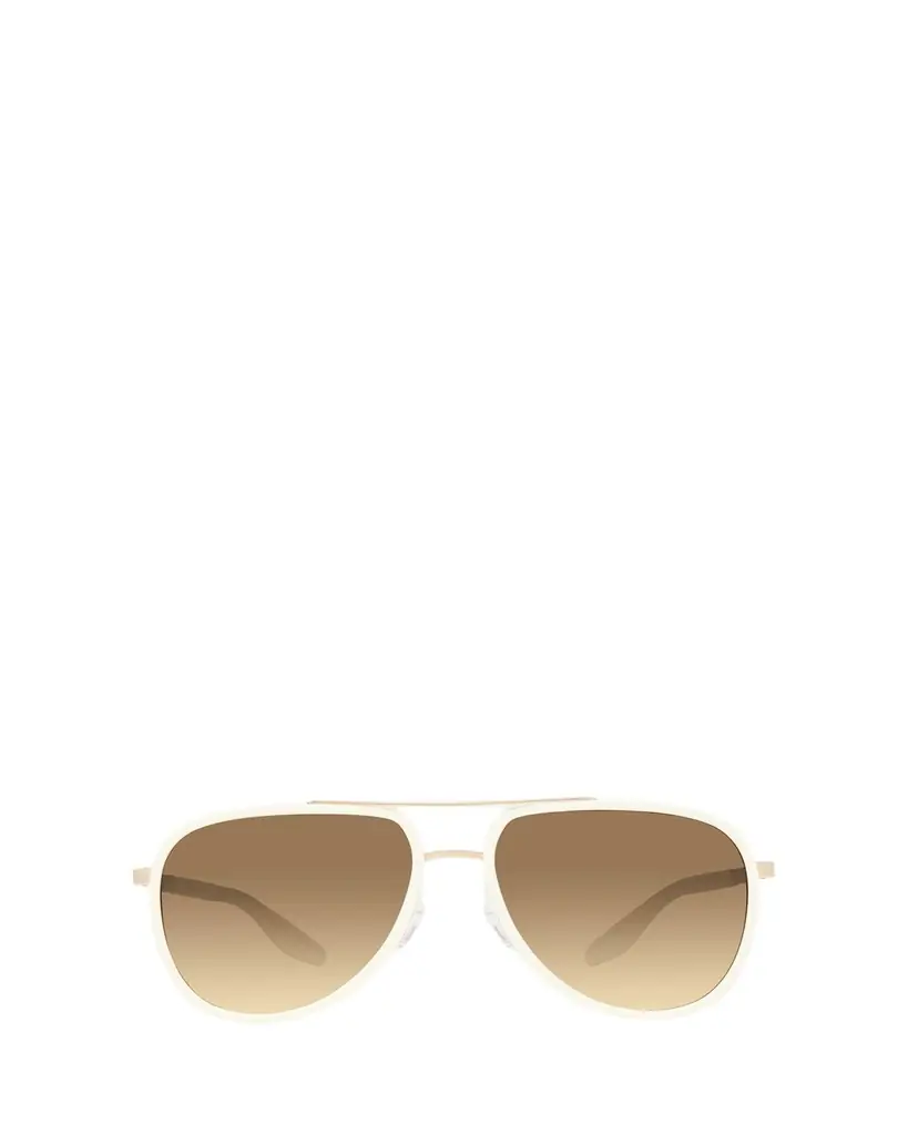 Barton Perreira Men's Cani Zyl and Titanium Aviator Sunglasses