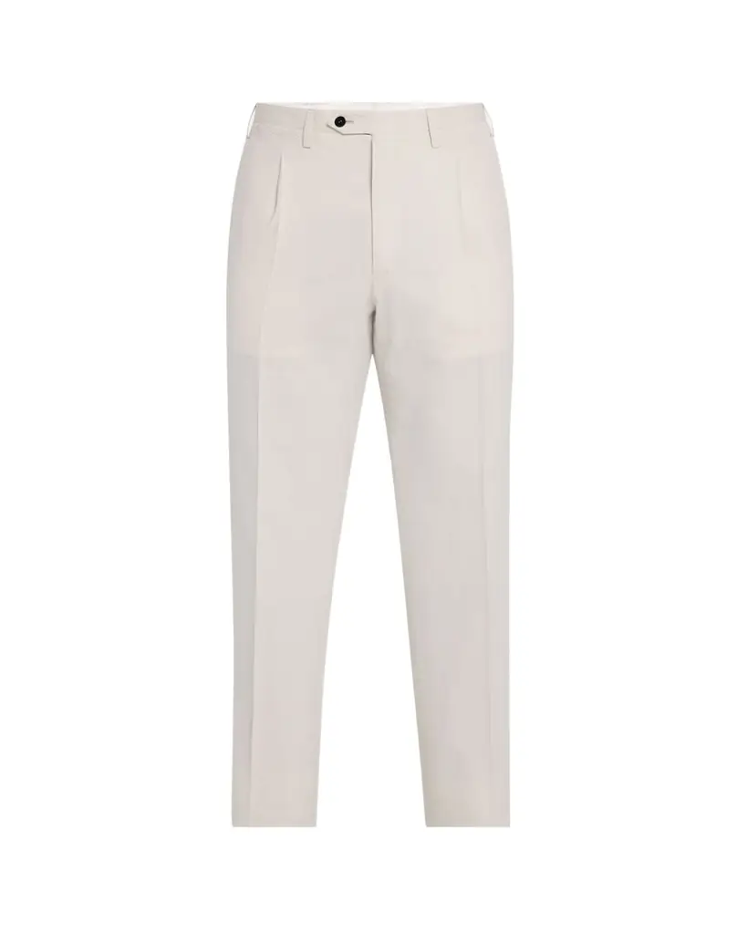 Kiton Men's Pleated Twill Pants
