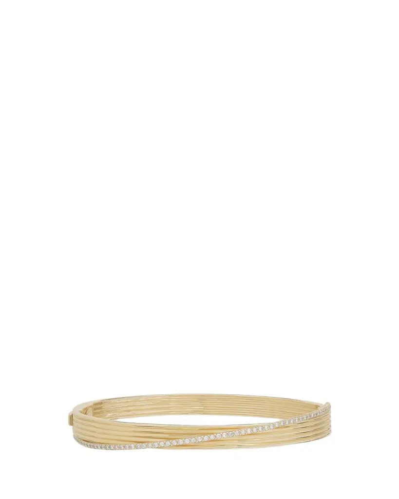 Lana 14K Yellow Gold Flawless LANA Planet Bangle