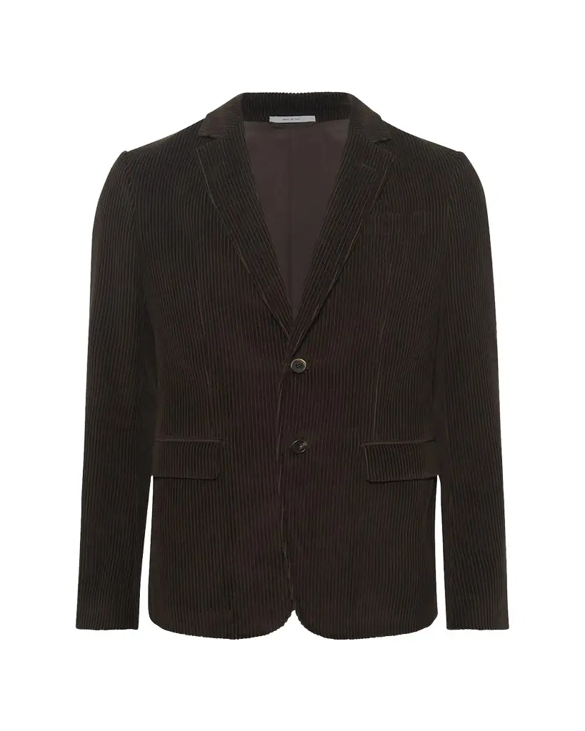 Gabriela Hearst Men's Irving Cashmere Corduroy Single-Breasted Jacket