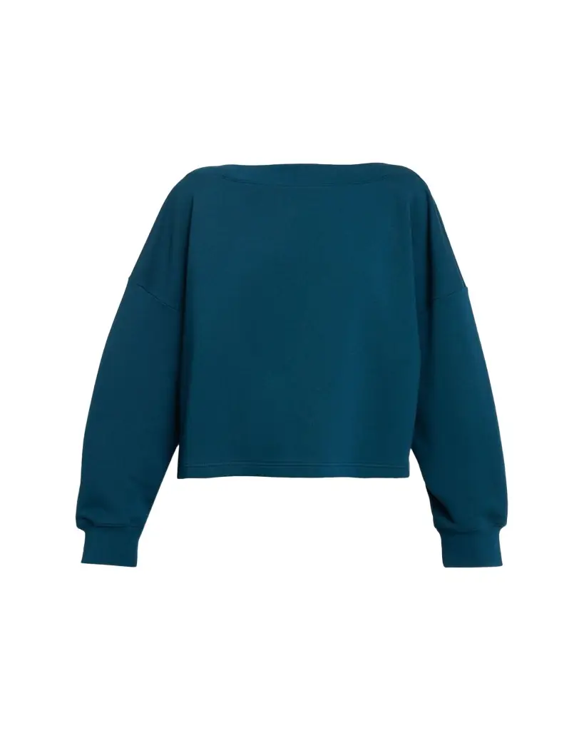 ALAIA Boatneck Oversized Sweatshirt
