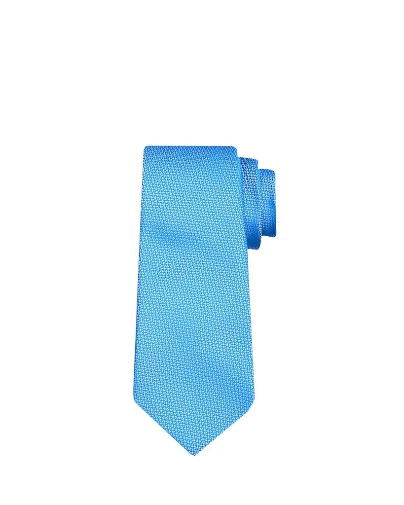 Kiton Men's Tonal Jacquard Silk 7-Fold Tie