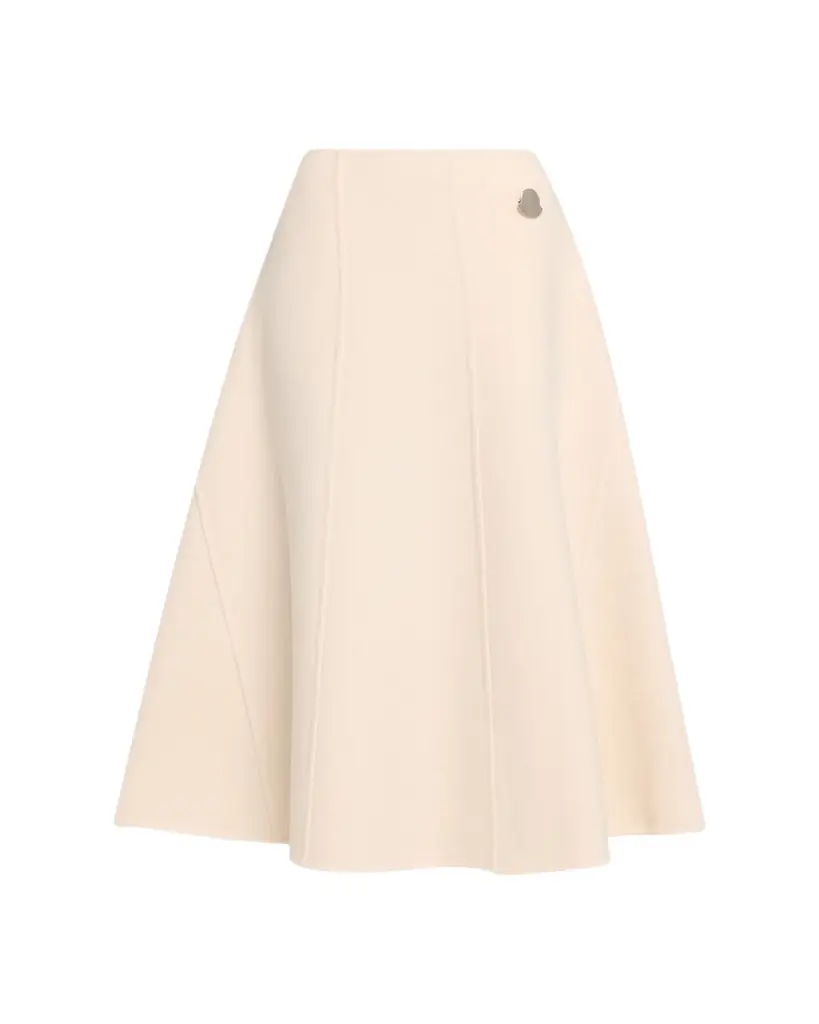 Moncler x Jil Sander Wool Midi Skirt