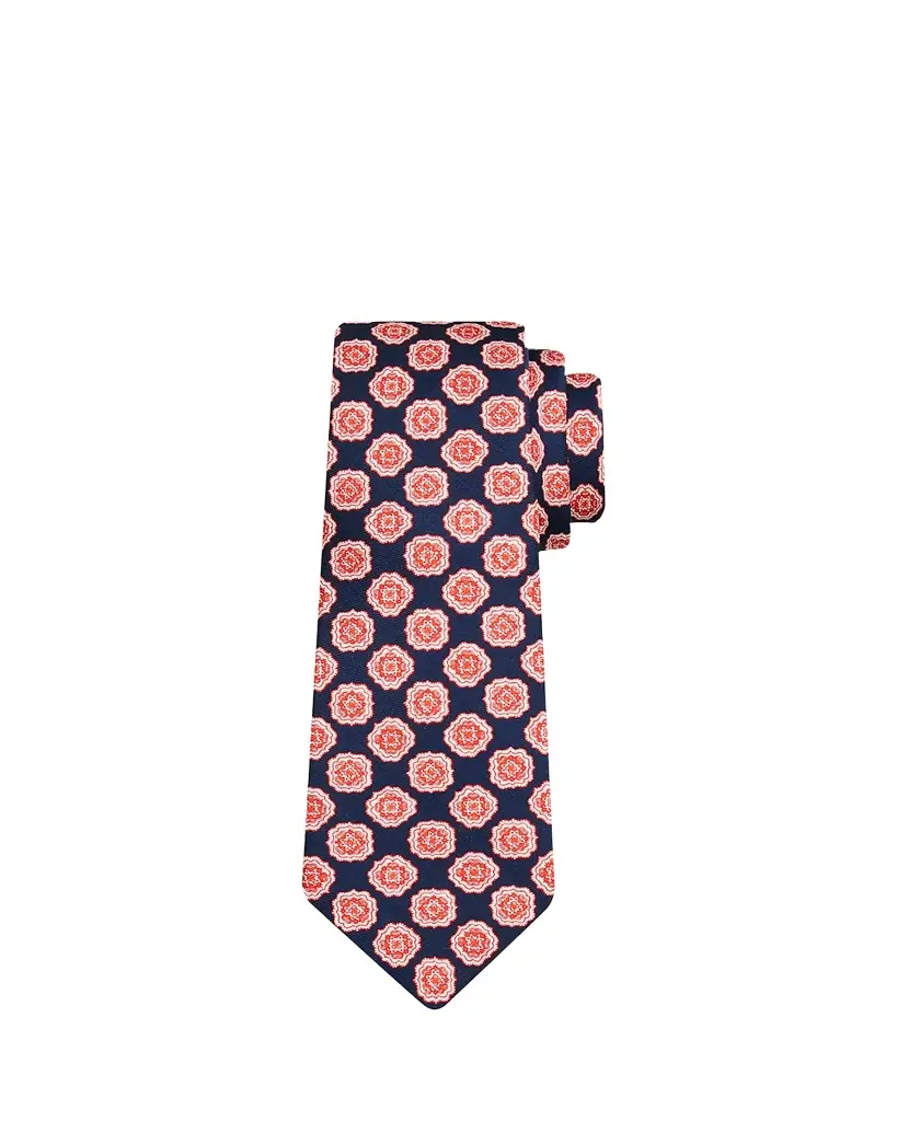 Kiton Men's Medallion Silk 7-Fold Tie