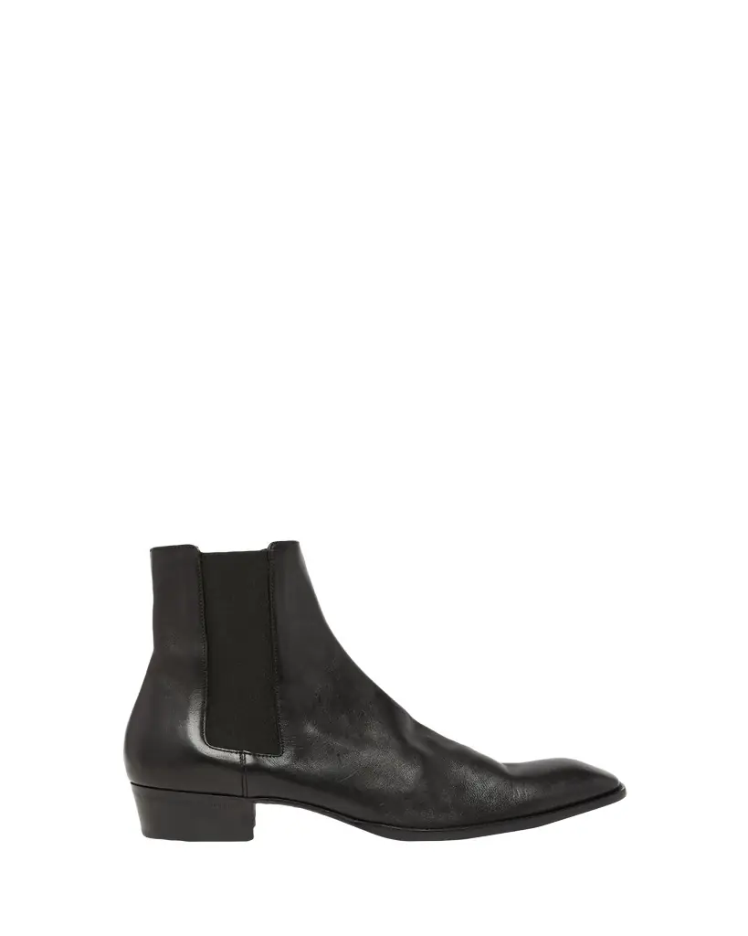 Saint Laurent Men's Stanton Leather Chelsea Boots