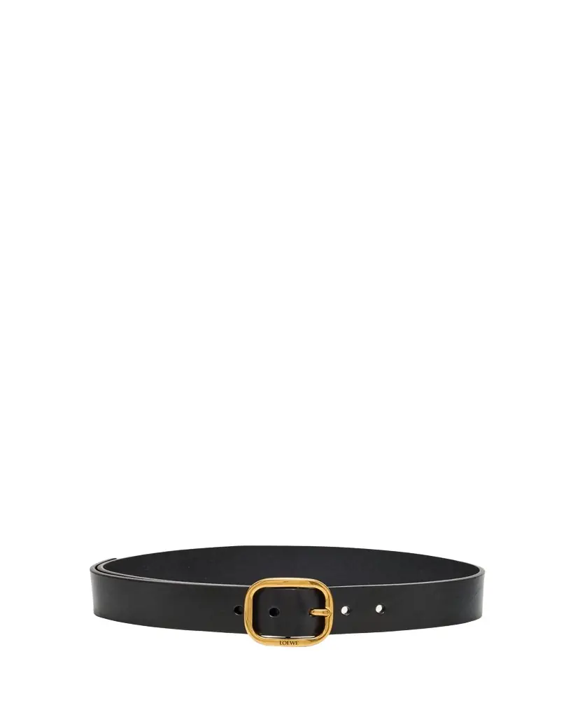 Loewe Buckle Calf Leather Belt
