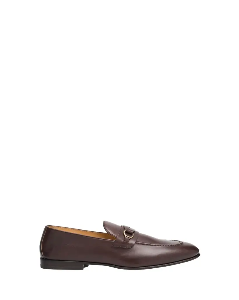 Brunello Cucinelli Men's Leather Bit Loafers