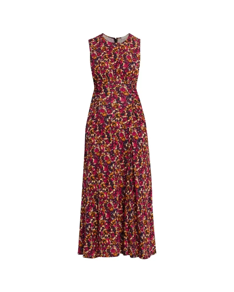 Ulla Johnson Lana Printed Sleeveless Maxi Dress