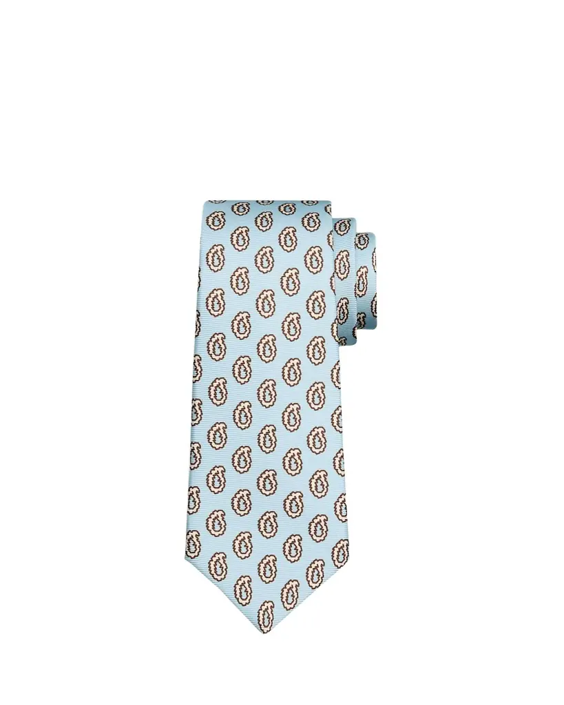 Kiton Men's Paisley 7-Fold Silk Tie