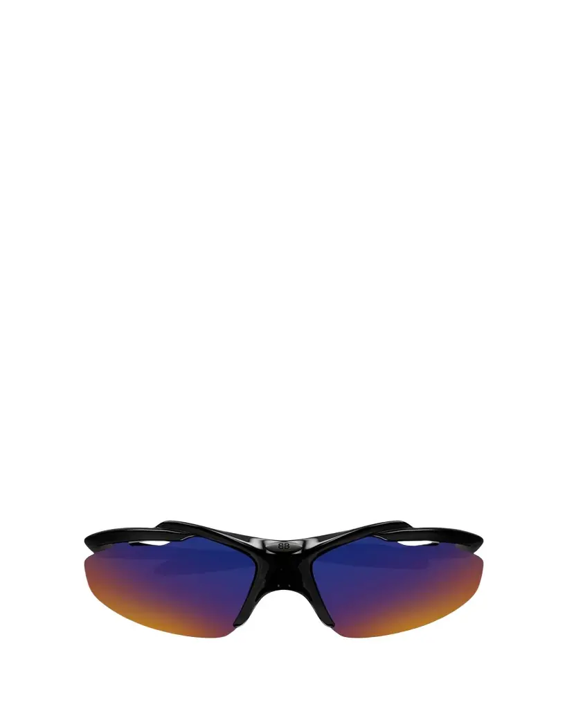 Balenciaga 72mm Wraparound Shield Sunglasses