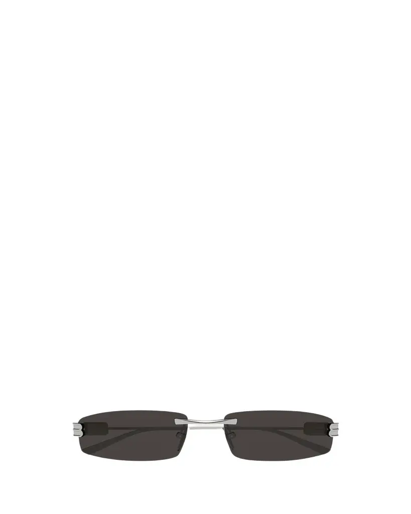 Balenciaga 62mm Metal Rectangular Sunglasses