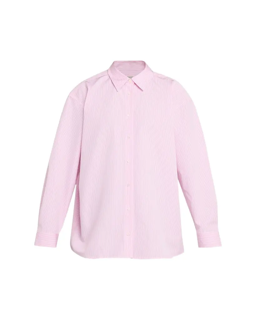 Toteme Classic Tumbled Striped Shirt