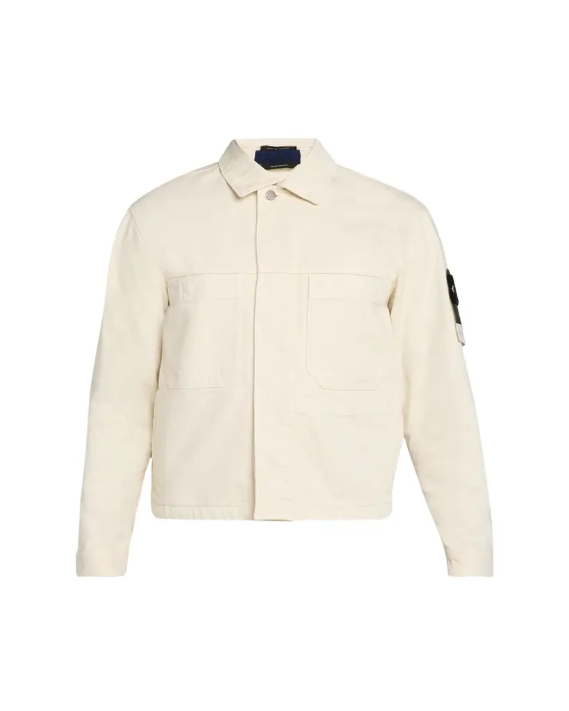 Stone Island Men's Light Bull Denim-TC Jacket
