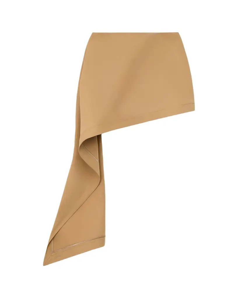Loewe Asymmetric Drape Mini Skirt