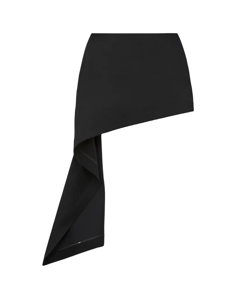 Loewe Asymmetric Drape Mini Skirt