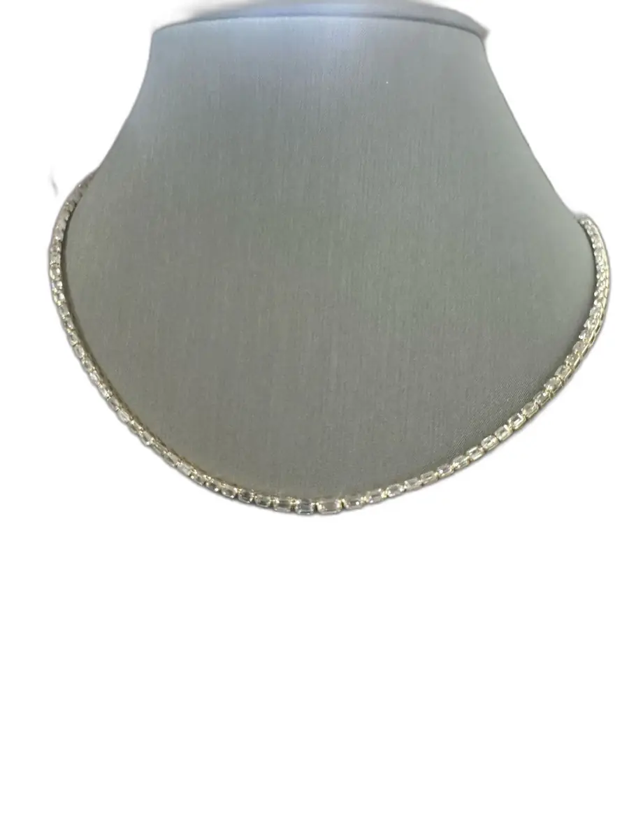 Wish Fine Jewelry 11.96ct Diamond Tennis Necklace