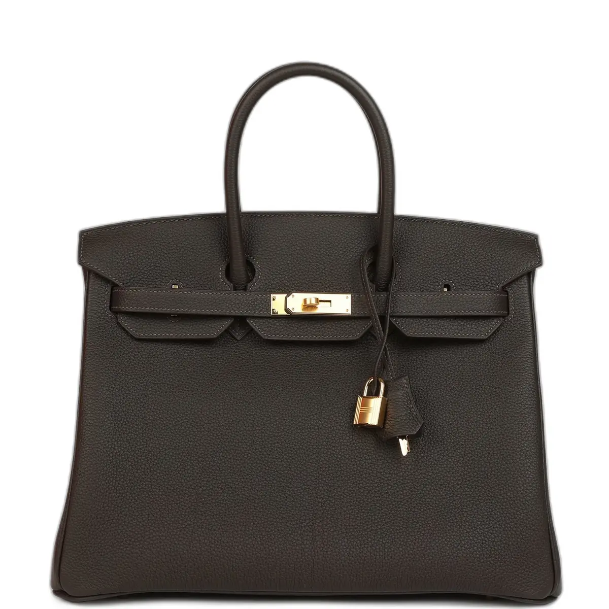 hermes Hermes Birkin 35 Bai-Brun Togo Gold Hardware