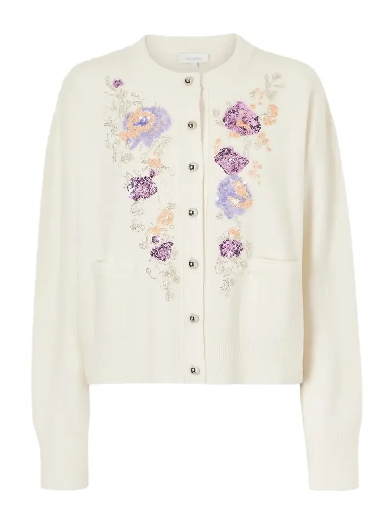 Rabanne Embellished Wool And Cashmere-blend Cardigan