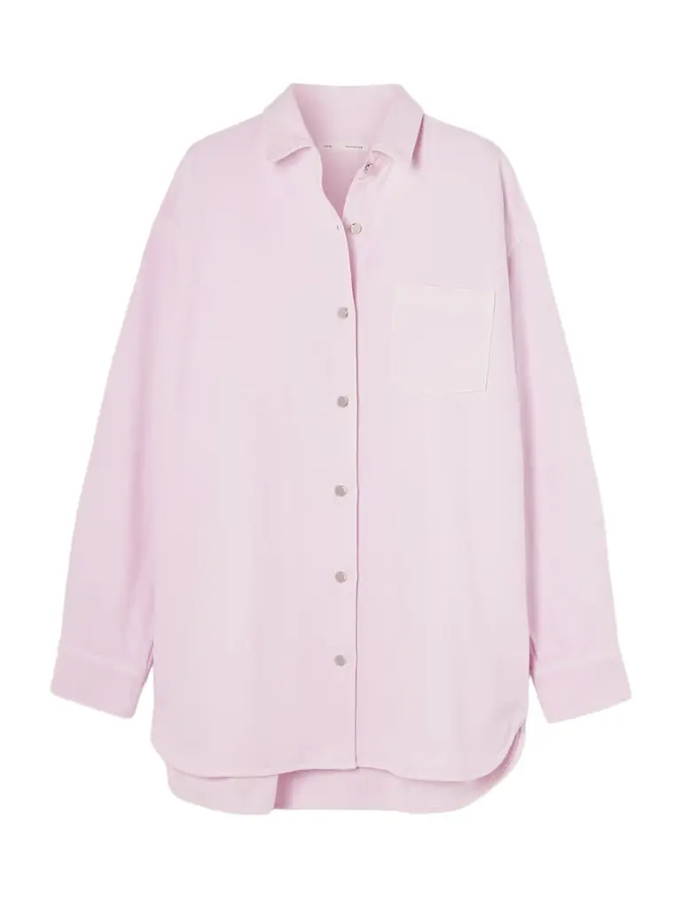 AGOLDE + Maria Mcmanus Oversized Organic Denim Shirt