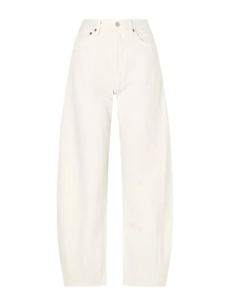 AGOLDE Luna Pieced High-waist Tapered Jeans
