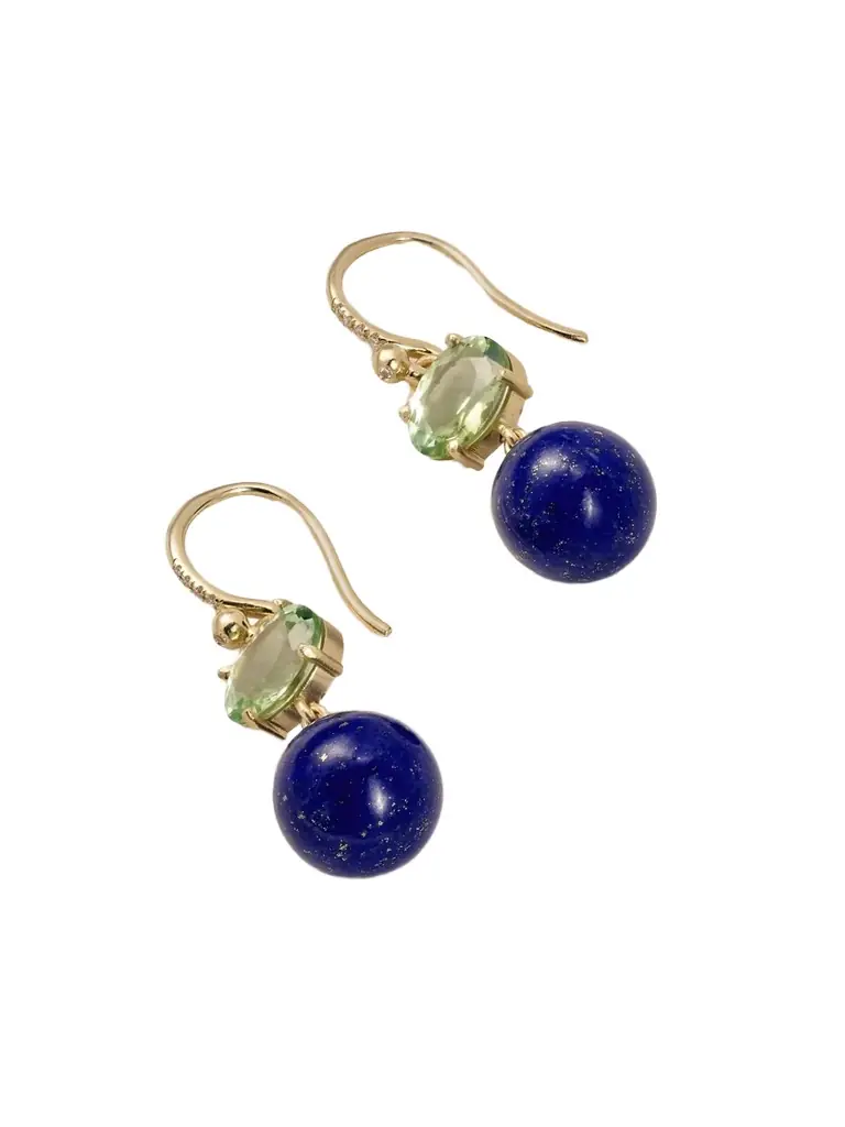 Irene Neuwirth Gumball 18-karat Gold Multi-stone Earrings