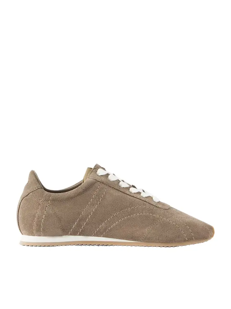 TOTEME Flex Suede Sneakers