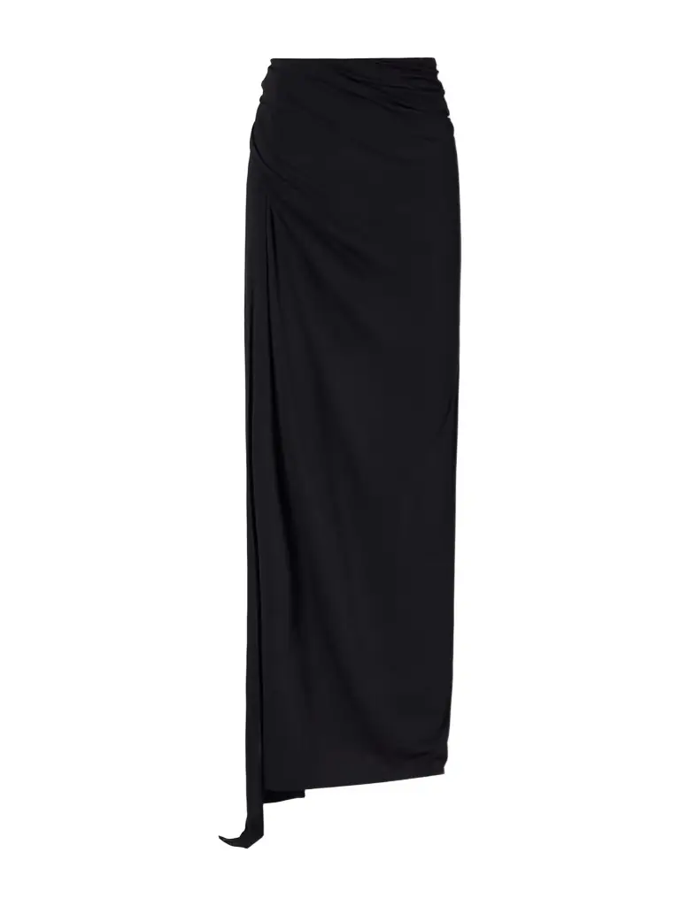 Rick Owens Stretch-jersey Maxi Skirt