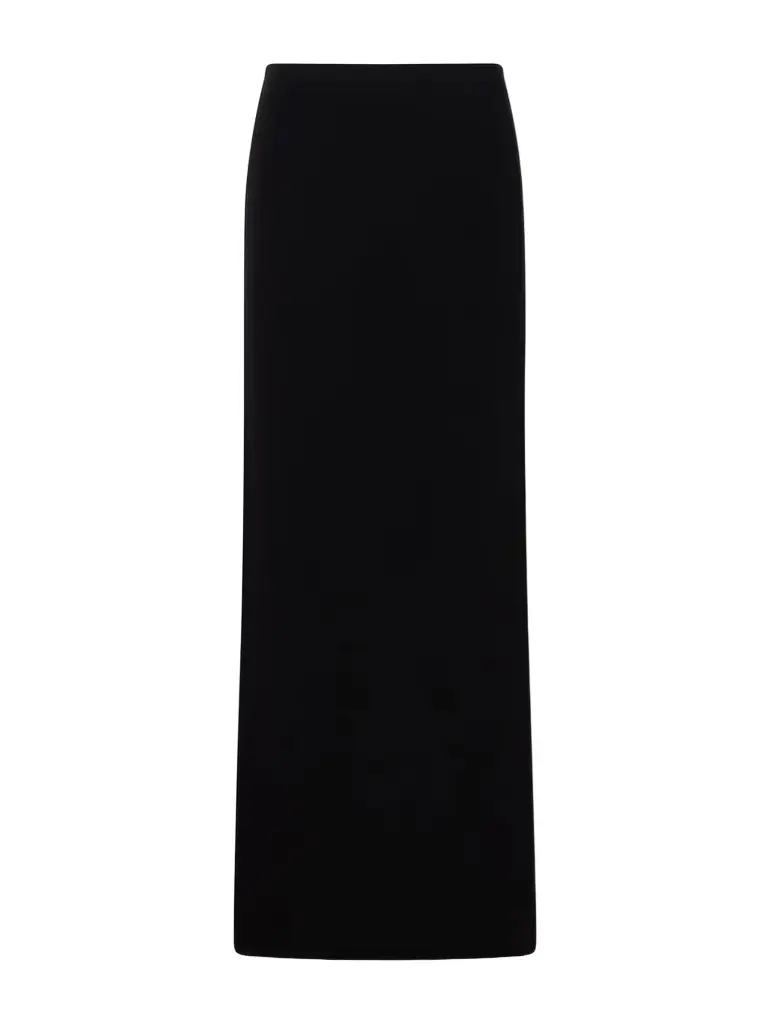 ÉTERNE Emma Matte Jersey Midi Skirt
