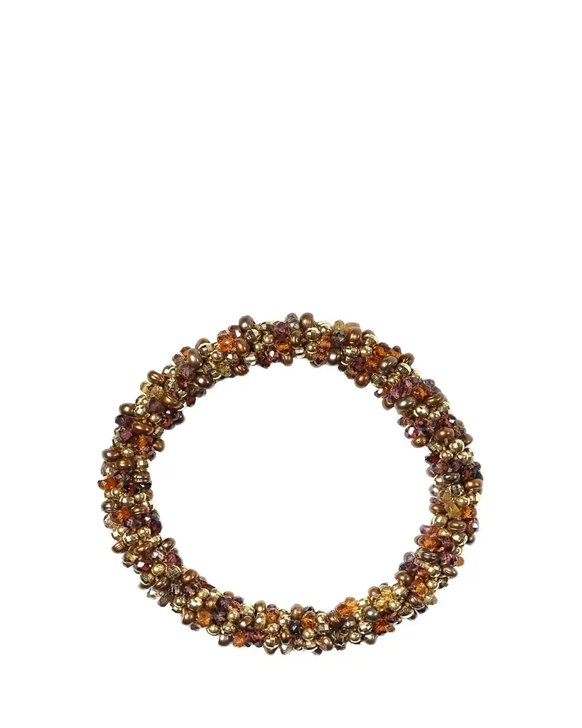 Meredith Frederick 14K Yellow Gold Garnet and Sapphire Ena Bracelet