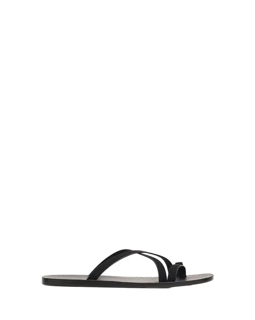 TOM FORD Men's Alfred Suede & Leather Toe-Ring Sandals