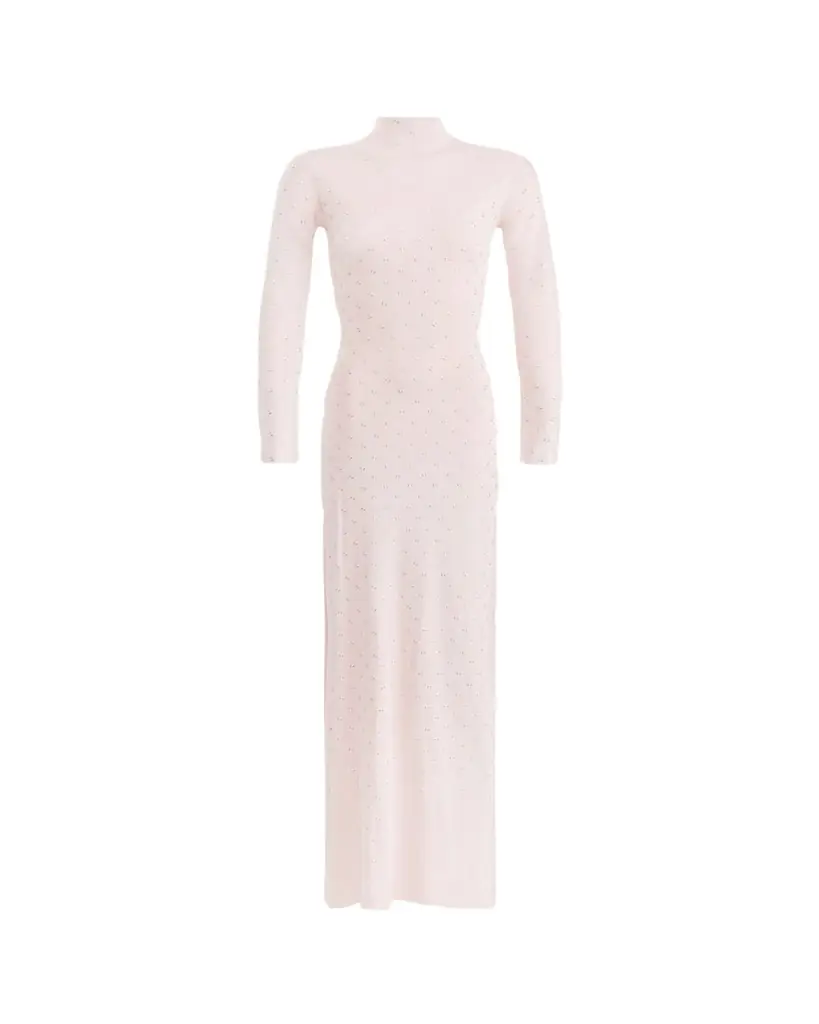 Altuzarra Kaplan Embellished Jersey Mock-Neck Maxi Dress