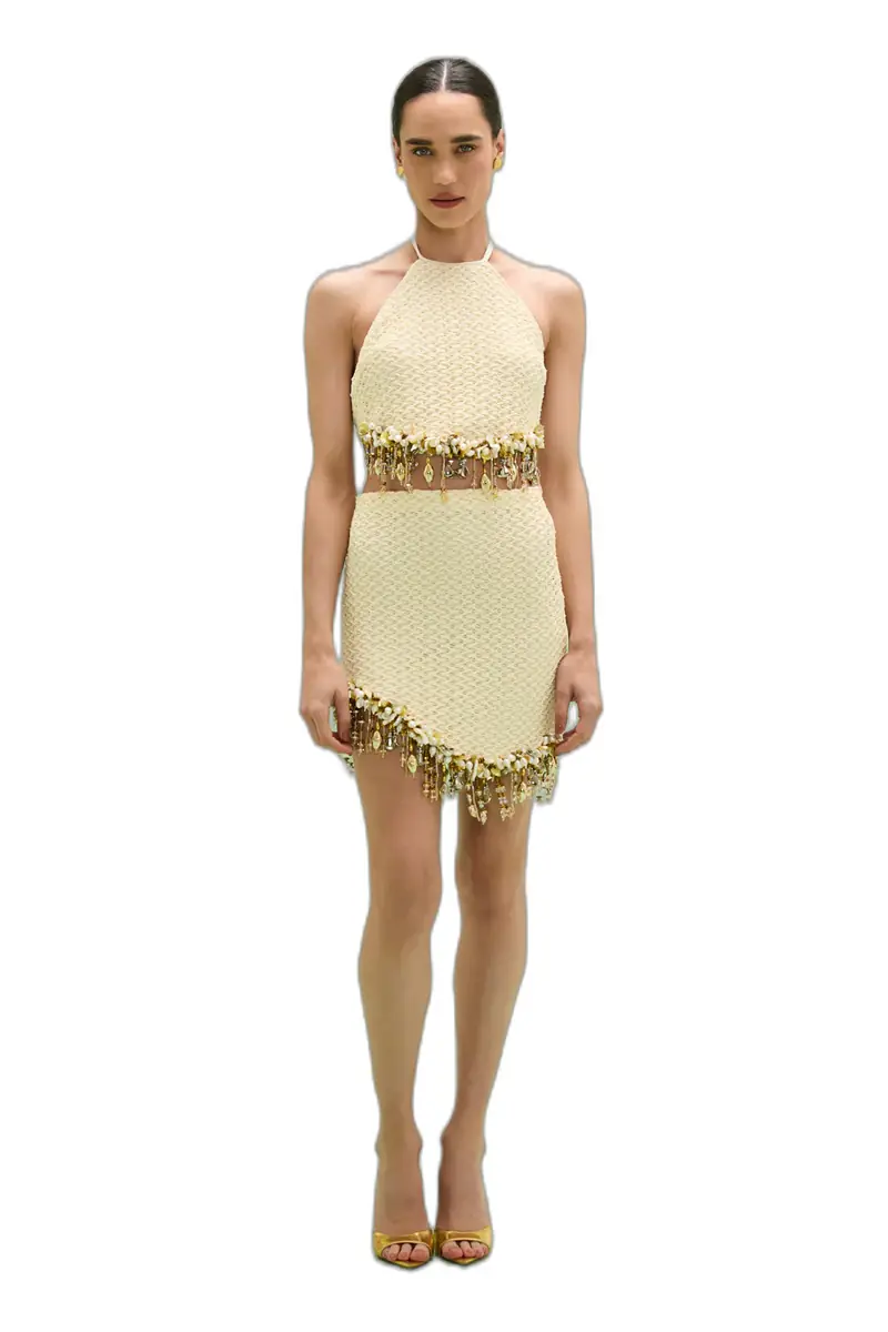 PatBo FRIDA MESH MINI SKIRT