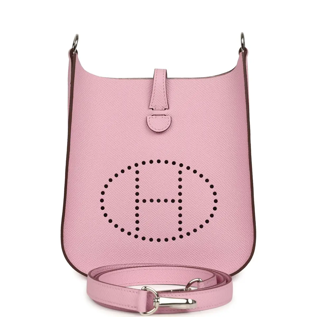 hermes Hermes Evelyne Sellier TPM Mauve Sylvestre Epsom Palladium Hardware