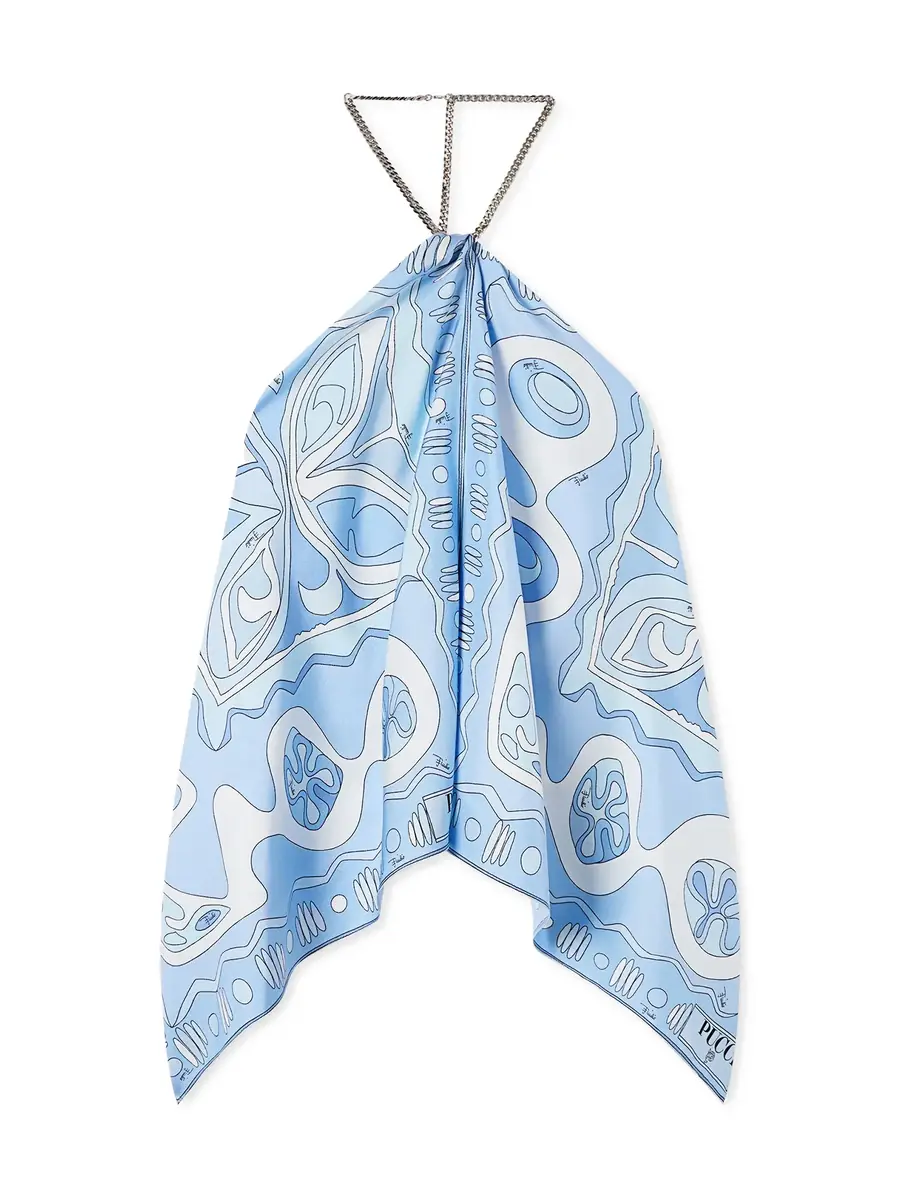 PUCCI Angoli Print Chain Top