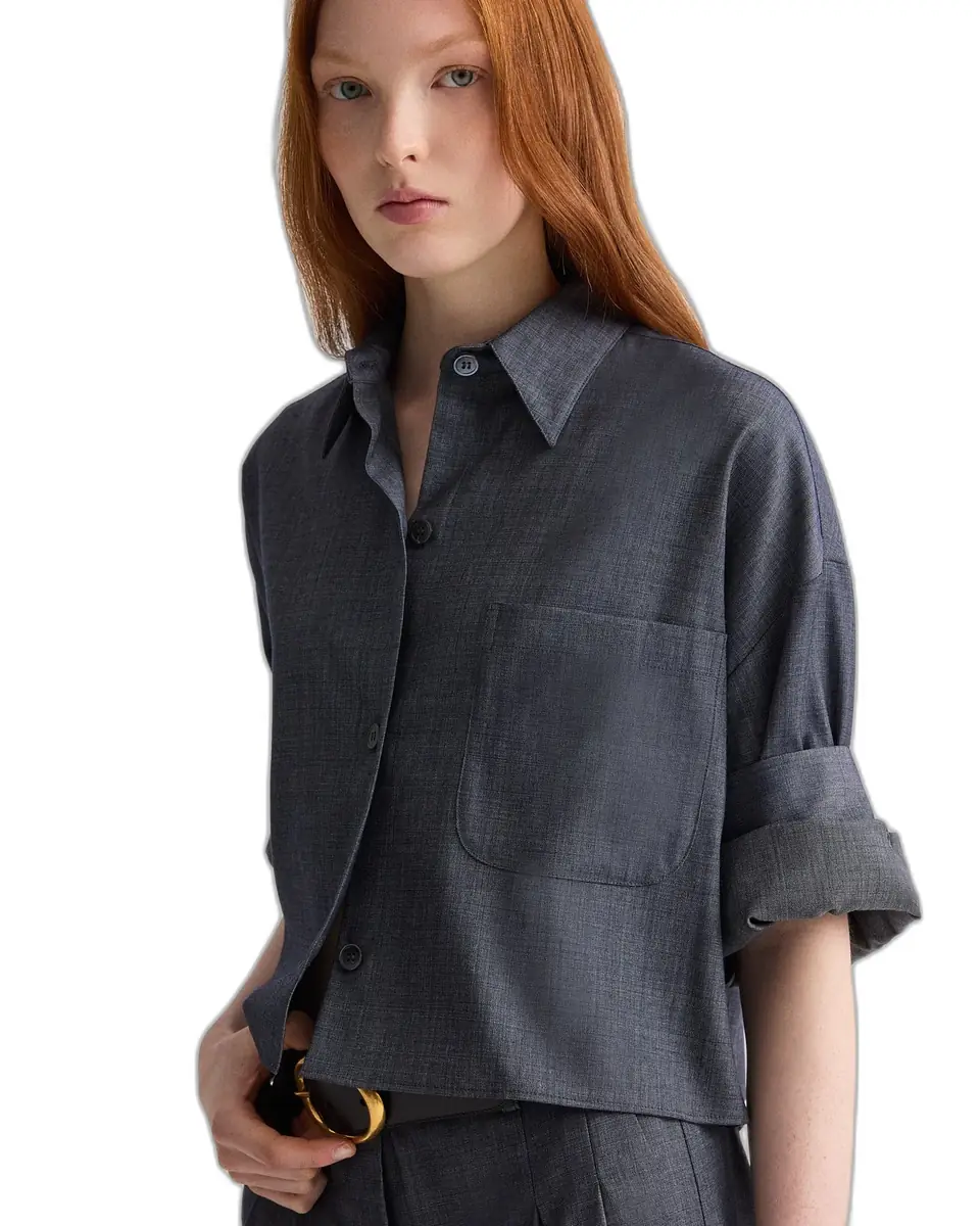 TWP SHIRT/NEXT EX IN VIRGIN WOOL