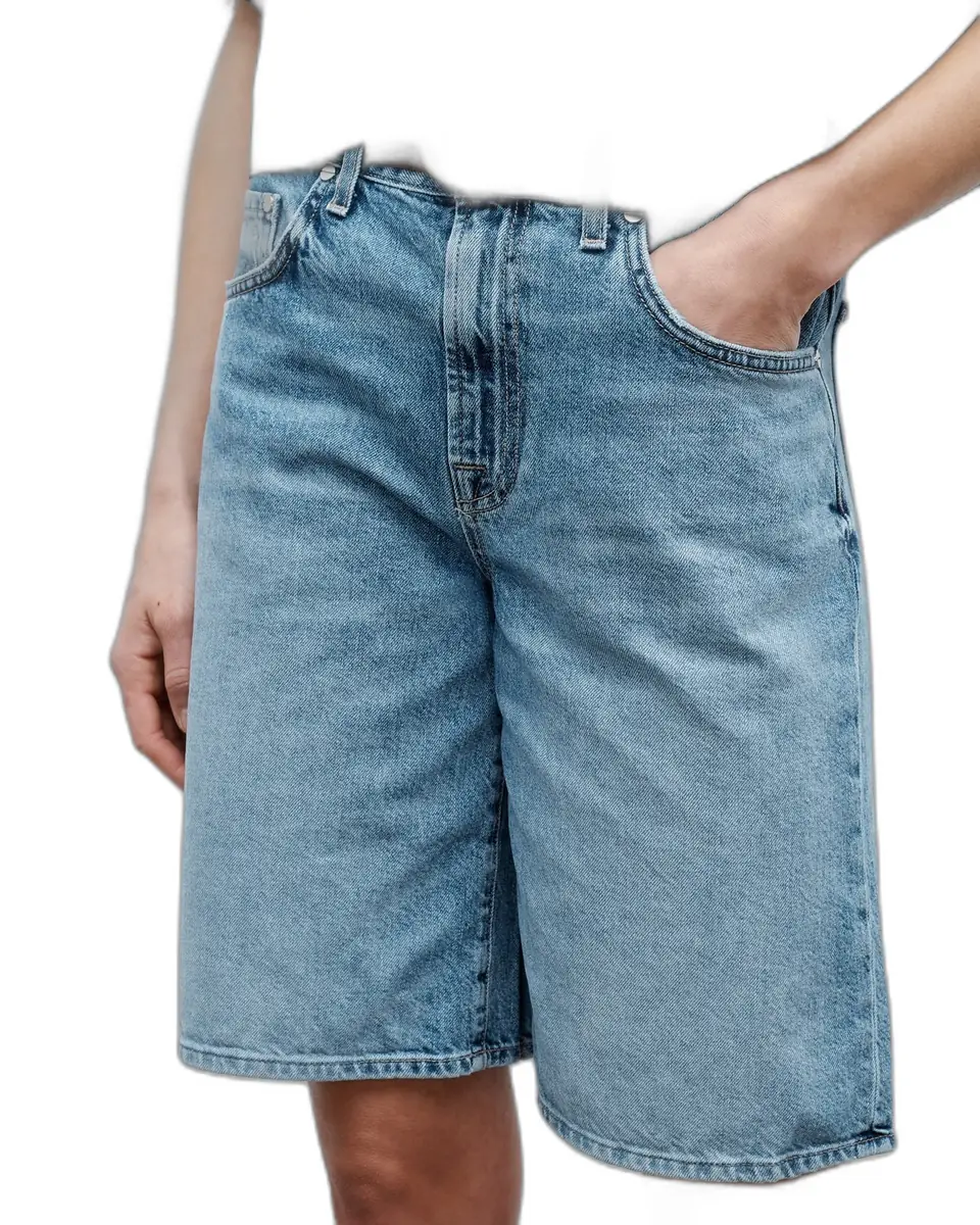 TWP SHORT/BENNIE VINTAGE DENIM