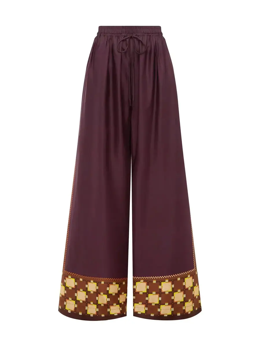 ALEMAIS Wilson Silk Pants
