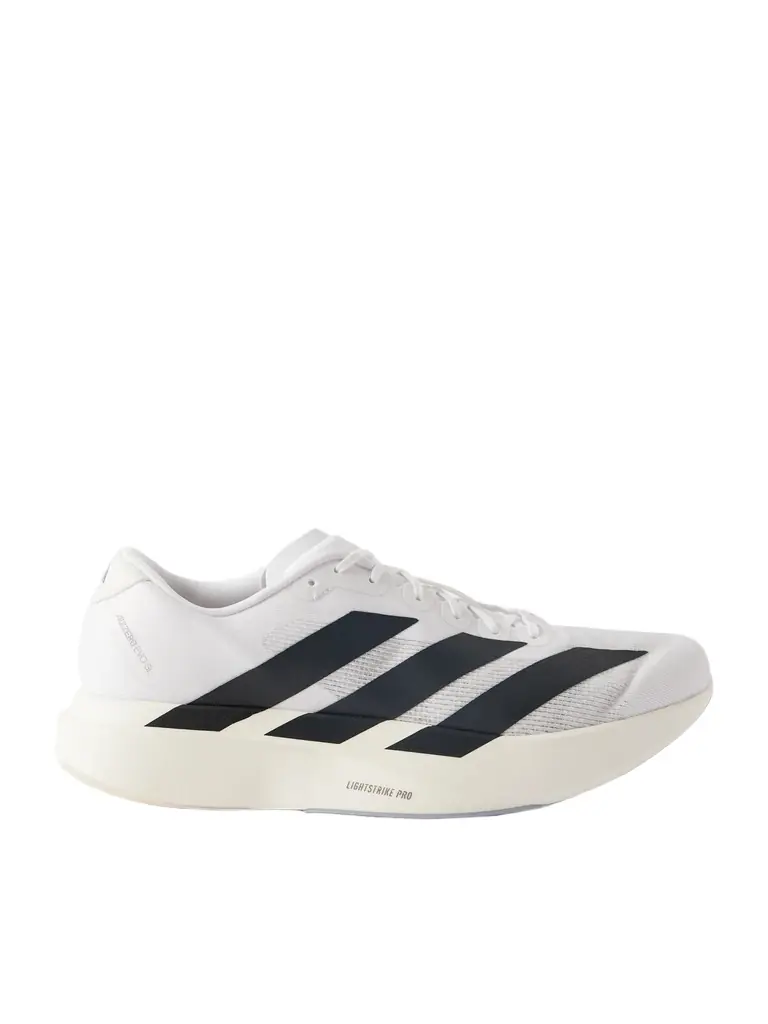 ADIDAS RUNNING Adizero Evo SL Striped Mesh Running Sneakers - Men