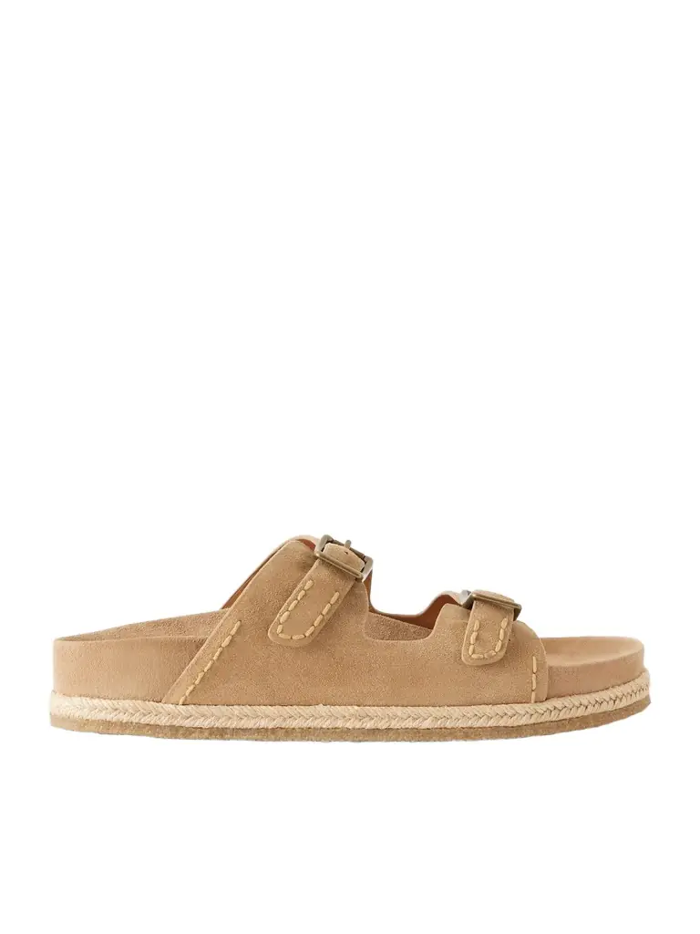 Polo Ralph Lauren Turbach Buckled Suede Sandals - Men