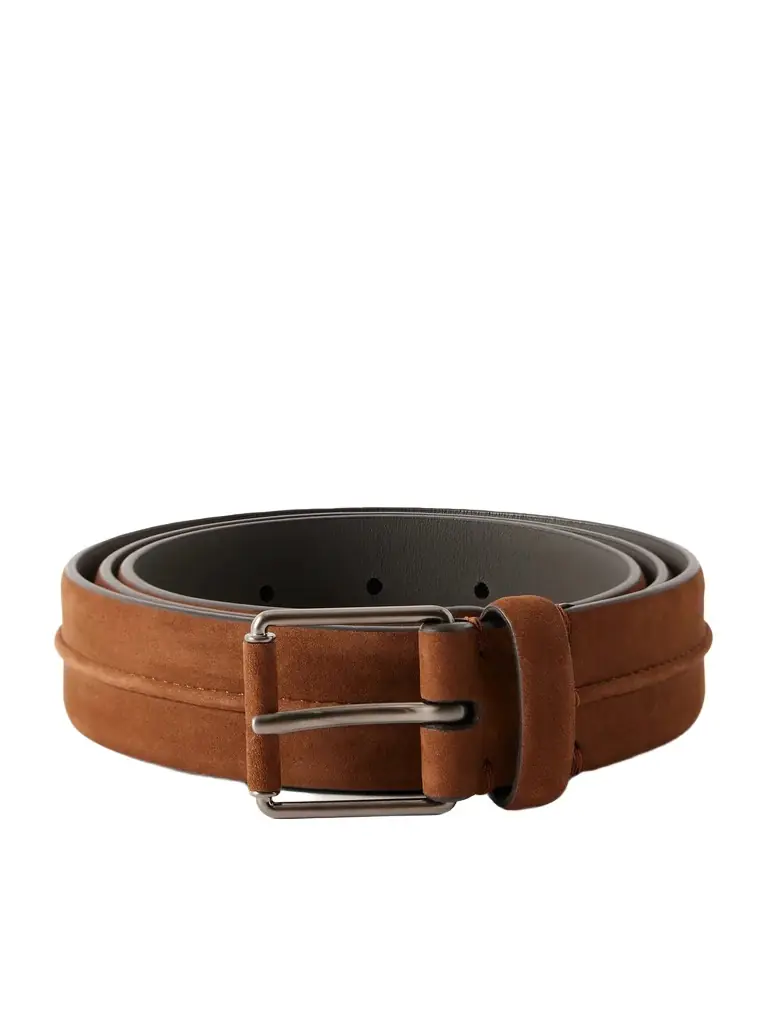 Zegna 3cm Nubuck Belt - Men