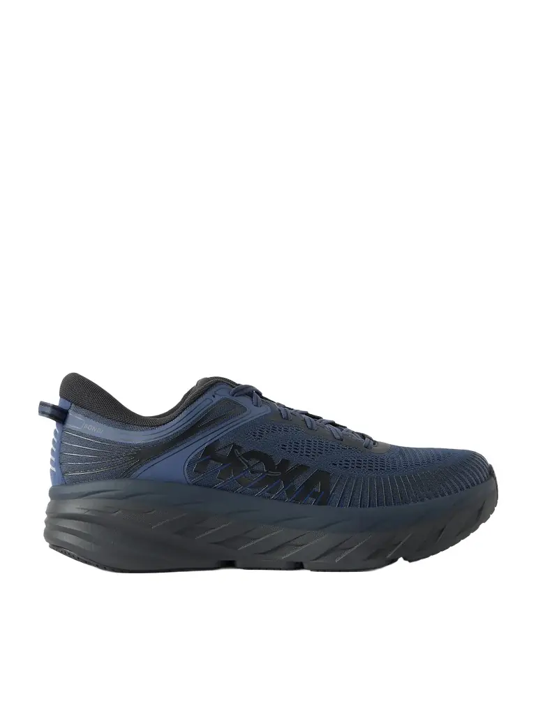 Hoka Bondi 7 Rubber-Trimmed Mesh Running Sneakers - Men