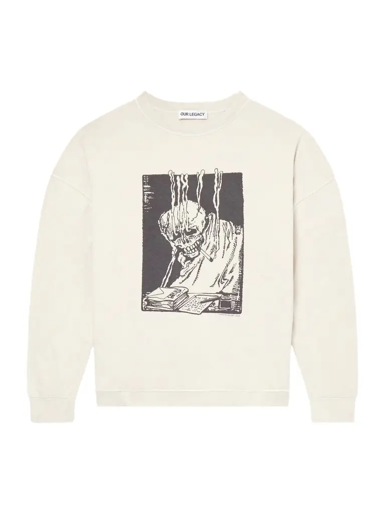 Our Legacy Slack Printed Cotton-Blend Jersey Sweatshirt - Men