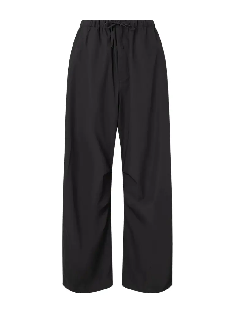 Amomento Cotton Wide-Leg Trousers - Men