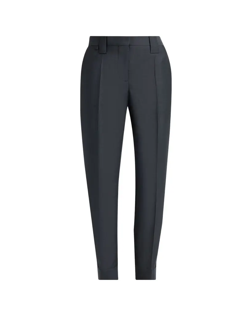 Versace Tapered Formal Wool Pants