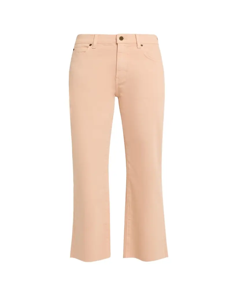 Kobi Halperin Mika Flare-Leg Raw Hem Crop Pants